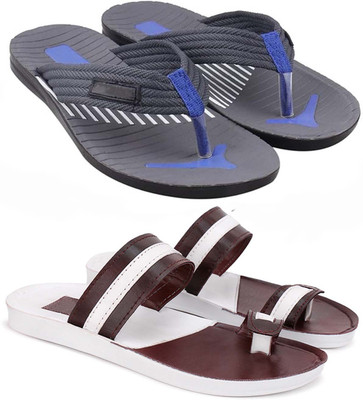 SHOEFLY Men Slippers(Multicolor , 7)