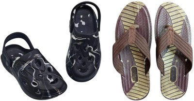 BLIBBERS Men Slippers(Multicolor , 6)