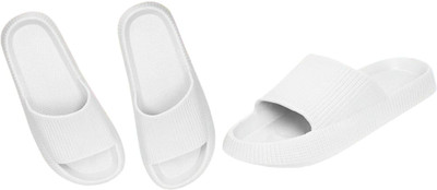 Sirex Men Slides(White , 9)