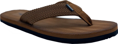 TREKIVA Men Premium Slippers Trendy Comfortable Flexible & Durable, Anti-Skid| TFG-1001 Slippers(Tan , 7)