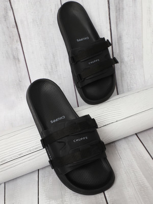 Chupps Men Element Ergo-X Slides(Black , 7)