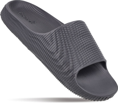 WALKAROO Men Slides(Grey , 6)