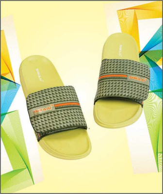 SHIKAJU Men Slippers(Green , 10)
