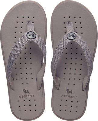 Neemans Men Flip Flops(Grey , 7)