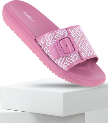 FLITE Women Slides(Purple, Purple , 5)