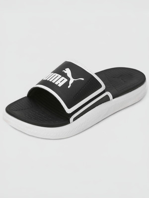 PUMA Men Softride Slide Slides(Black , 8)