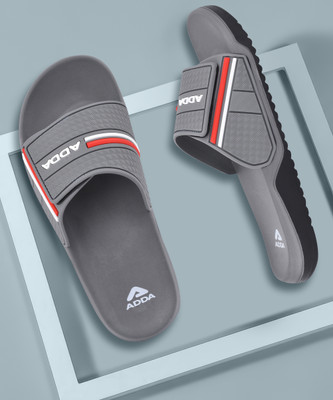 Adda Men Slides(Grey , 7)