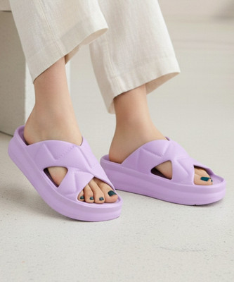 Svaar Women Slides(Purple , 7)