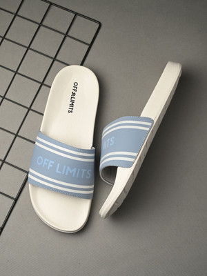 OFF LIMITS Men Slides(Blue , 10)