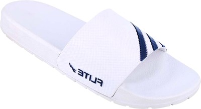 FLITE Men Slides(White , 7)