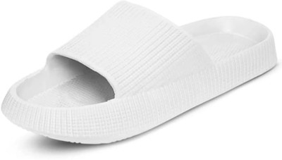 Ambit Shoe Men Slides(White , 8)
