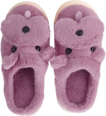 Dekkin Women Slippers(Purple , 5.5)