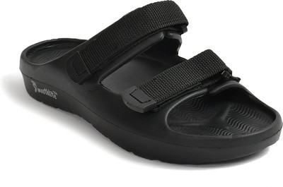house of common Men Slides(Black , 7)