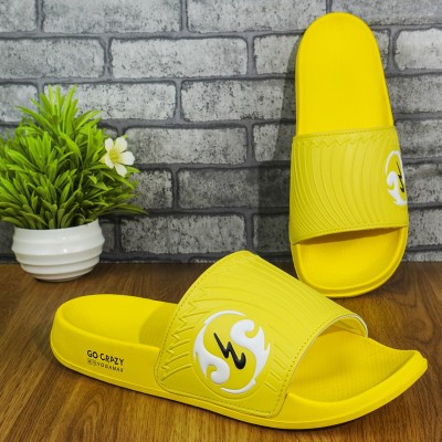 CAMPUS Men Slides(Yellow , 7)