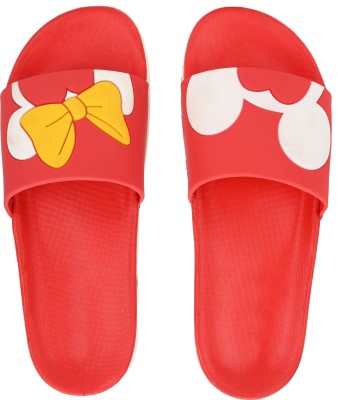 Layasa Women Slides(Red , 5)