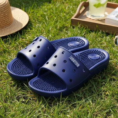 DOCTOR EXTRA SOFT Men Slides(Navy , 10)