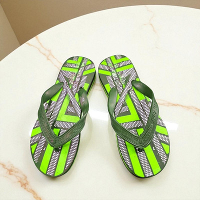 Mikro Men Slippers(Green , 9)