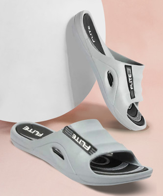 FLITE Men Slides(Grey , 6)
