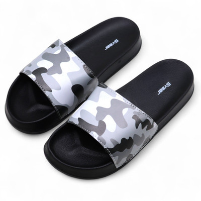 Svaar Men Slides(Black , 7)