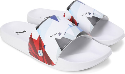PUMA Men Slides(White , 8)