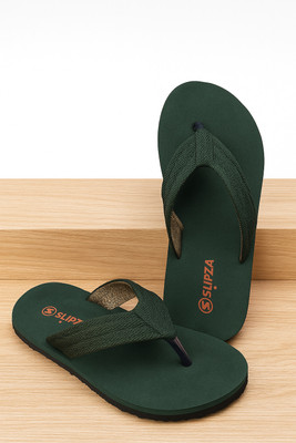 Slipza Men Slippers(Green , 6)