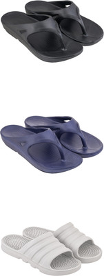 Footup Men Slippers(Multicolor , 9)