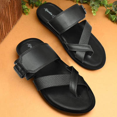 AJANTA Men Casual(Black , 10)