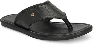 Azzaro Black Men Slippers(Black , 11)