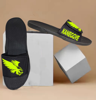 KANEGGYE Men Slides(Multicolor , 9)