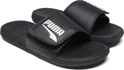 PUMA Men Cool Cat 2.0 V FS Res Slides(Black , 8)