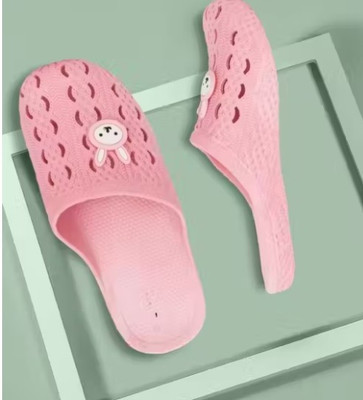 AAYPEE Women Flip Flops(Pink , 6)