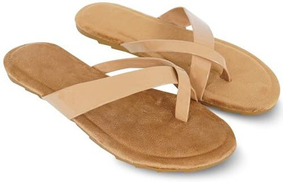 kalbellia Women Slippers(Brown , 9)