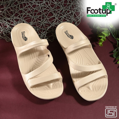 Footup Newly Launch | Classic Ultra Soft | Cushion | Comfortable|Premium|Stylish|Trendy Women Heels(Beige , 4)