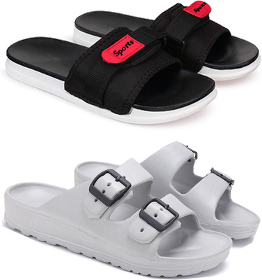 Earton Men Slides(Multicolor , 6)