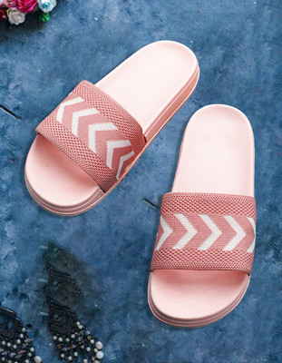 KAPYANSH Women Women Classic, Lightweight, Ultra cushion, Trendy Flipflops, Slipper, Slides Slides(Neutral , 7)