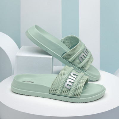 asian Women Slides(Green , 7)