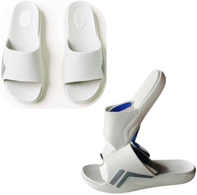 Plama Men Slides(Off White, White , 8)