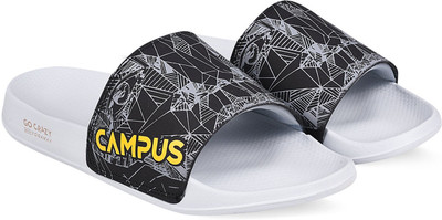 CAMPUS Men Slides(Black , 6)