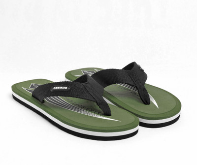 KETIKOE Men Flip Flops(Green , 7)
