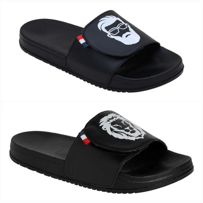 Shoe Mate Men Flip Flops(Multicolor , 6)