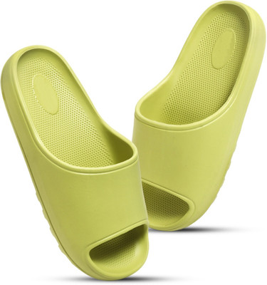 Footup Women Super Soft|Orthopedic|Comfortable|Lightweight|Diabetic Slides(Green , 5)