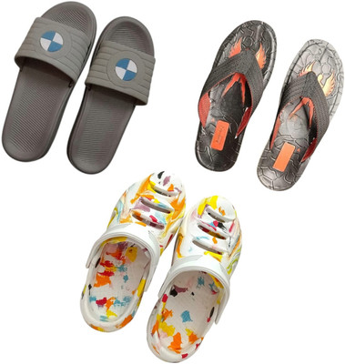 BLIBBERS Men Slippers(Multicolor , 6)