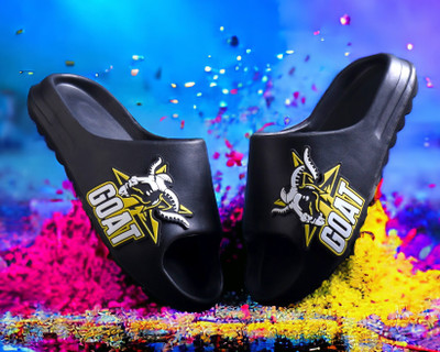 Pampy Angel Men Slides(Black , 10)