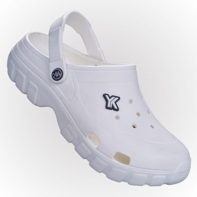 Yokai Men Clogs(White , 7)