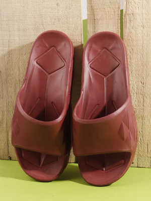 Bootco Men Slides(Red , 10)