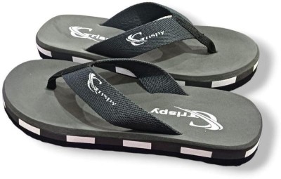 PRIKSH FOOTWEAR Men Flip Flops(Grey, White , 8)