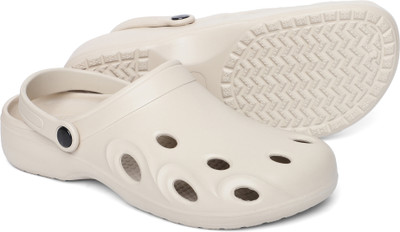 REFOAM Men Clogs(Beige , 9)