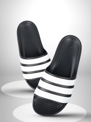 ADIDAS Men Slides(Black , 10)
