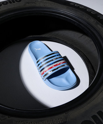 PUMA Men BMW MMS Leadcat 2.0 Ren Slides(Blue , 4)