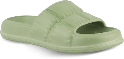 LNT FASHION Men Flip Flops(Green , 5)